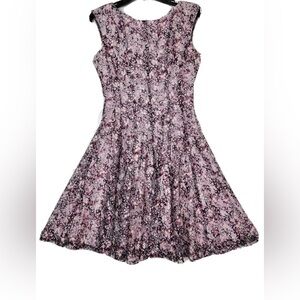 Danny and Nicole Women Floral lace dress